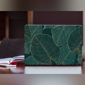 MacBook 12 Inch Case Lightweight Plastic Hard Case‎ Green Leaves New